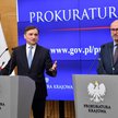 Minister sprawiedliwości, prokurator generalny Zbigniew Ziobro i prokurator krajowy Dariusz Barski