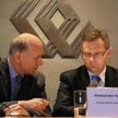 Jerzy Marciniak (z lewej), który jest teraz prezesem Azotów Tarnów, przed laty był doradcą ministra 