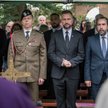 Minister obrony narodowej Władysław Kosiniak-Kamysz oraz charge d'affaires RP w Ukrainie Piotr Łukas