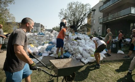 Zabezpieczanie budynków na osiedlu Marszowice