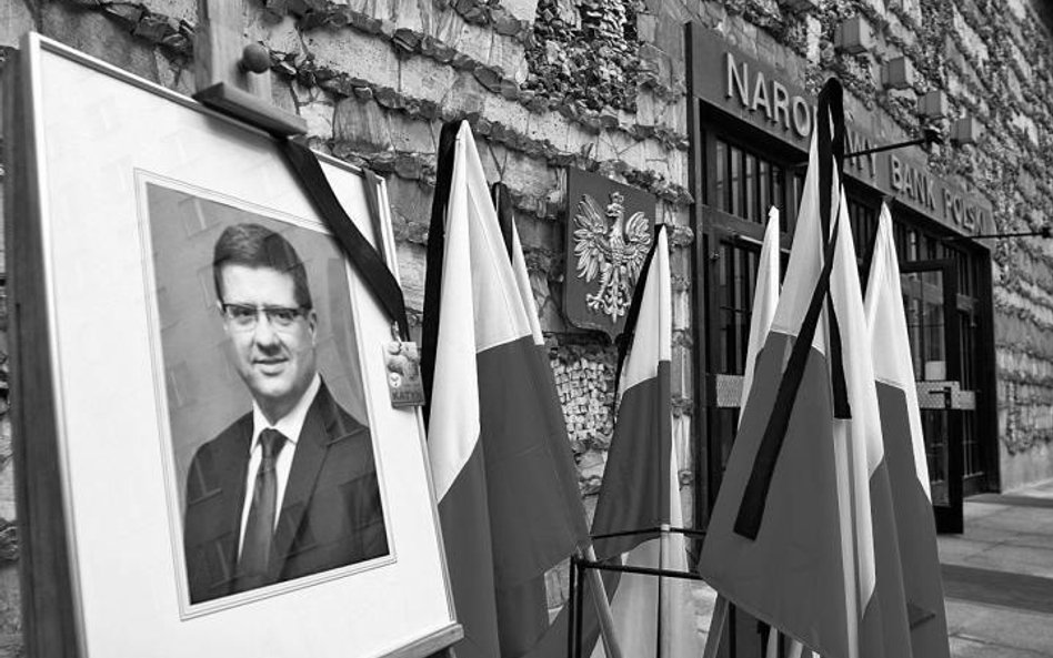 Kadencja prezesa NBP Sławomira Skrzypka zakończyła się tragicznie. Na zdjęciu siedziba banku central