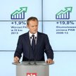 Donald Tusk liczy, że polska gospodarka będzie rozwijać się szybszym od prognoz